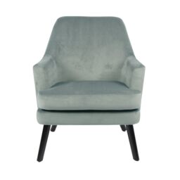 Kenver Green Velvet Effect Relaxer Chair (H)895mm (W)720mm (D)735mm - thumbnail 3