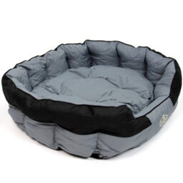 Actiaspet Black/grey Waterproof Dog Bed Xl - thumbnail 9