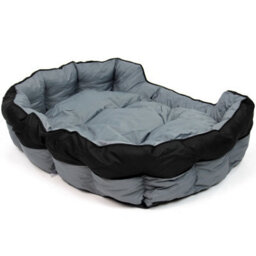 Actiaspet Black/grey Waterproof Dog Bed Xl - thumbnail 6
