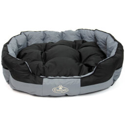 Actiaspet Black/grey Waterproof Dog Bed Xl - thumbnail 5