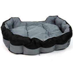 Actiaspet Black/grey Waterproof Dog Bed Xl - thumbnail 7