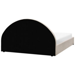 Beliani Ottoman Bed Boucle Chadenet 180 X 200 Cm (Eu Super King) Off-White - thumbnail 8