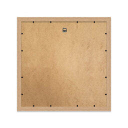 "16X16"" Oak Picture Frame - 16X16"" Square Frame With 12X12"" Mount For 16X16""/12X12"" Pictures Vintage Style Photo Display, 1 Pack" - thumbnail 3