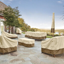 Outdoor Sofa Cover For 3-Seater Sofa, Waterproof, Windproof, Dustproof, 224 X 83 84 Cm - thumbnail 6