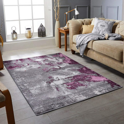 Modern Abstract Soft Living Room Area Rug Carpet Large Non Slip Floor Mat Bedroom Dining Room Home Decor Easy Care 120X170 Cm - image 1
