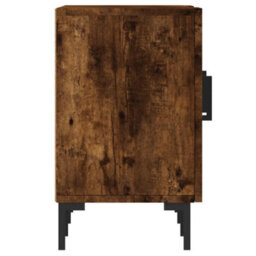 Berkfield Tv Cabinet Smoked Oak 150X30X50 Cm Engineered Wood - thumbnail 7