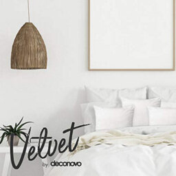 Deconovo Set Of 2 Crushed Velvet Cushion Covers With Invisible Zipper 45Cm X 45Cm Pure White - thumbnail 5