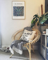 Desser Shanghai Chair Natural Rattan Indoor (H)93Cm X (W)97Cm X (D)82Cm - thumbnail 8