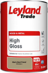 Leyland Trade Wood & Metal High Gloss Paint Man's Best Friend (Ppg1026-4) 5L - thumbnail 2