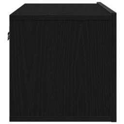 Walplus Tv Cabinets 2 Pcs Black Oak 80 X 30 X 30 Cm Engineered Wood - thumbnail 8