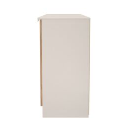 Varese 1 Drawer 4 Door Matt Kashmir Oak Effect Storage Cabinet (H)78.5Cm X (W)144.2Cm X (D)40Cm - thumbnail 4