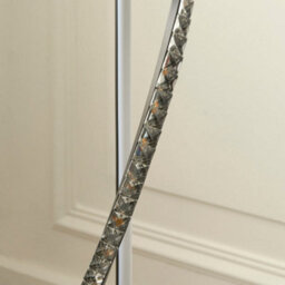 Pagazzi Lighting Pagazzi Hyde Matte Black And Crystal Led Floor Lamp - thumbnail 4