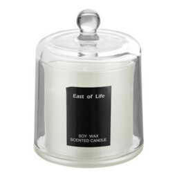 Living And Home White Smokeless Soy Wax Scented Candle Gifts English Pear And Freesia 850G - thumbnail 4