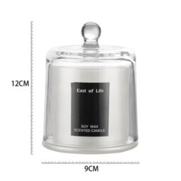Living And Home White Smokeless Soy Wax Scented Candle Gifts English Pear And Freesia 850G - thumbnail 5