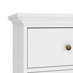 Wyld Haus Osaka Tall Farmhouse Chest Of 6 Drawers White - thumbnail 9