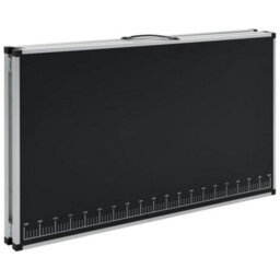 Berkfield Folding Pasting Table Mdf And Aluminium 300X60X78 Cm - thumbnail 6