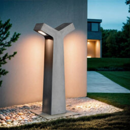 Edit Quiral 700 Led Outdoor Bollard Light Stone Grey - thumbnail 3