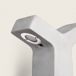 Edit Quiral 700 Led Outdoor Bollard Light Stone Grey - thumbnail 5
