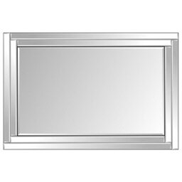 Mirroroutlet Luxford All Glass Bevelled Mirror 90 X 60 Cm - thumbnail 4