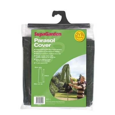 Supagarden Parasol Cover Green (One Size)