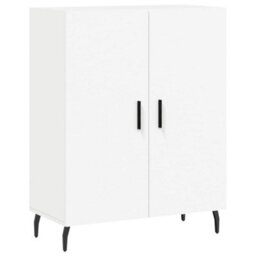 Berkfield Highboard White 69.5X34X180 Cm Engineered Wood - thumbnail 7