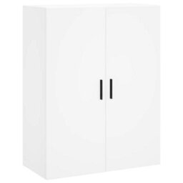 Berkfield Highboard White 69.5X34X180 Cm Engineered Wood - thumbnail 5