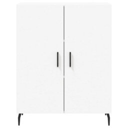 Berkfield Highboard White 69.5X34X180 Cm Engineered Wood - thumbnail 8