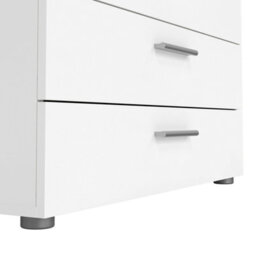 Wyld Haus Daejeon White Wooden Chest 4 Drawers - thumbnail 6