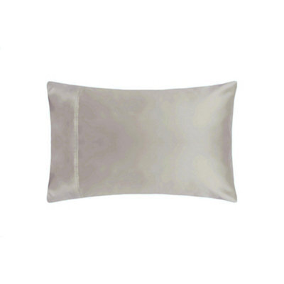 Belledorm 200 Thread Count Egyptian Cotton Housewife Pillowcases (Pair) Oyster (One Size) - image 1