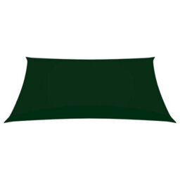 Berkfield Sunshade Sail Oxford Fabric Rectangular 3X4 M Dark Green - thumbnail 2