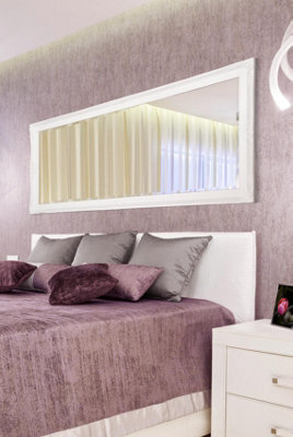 Mirroroutlet Kingsbury Full Length Shabby Chic White Classic Leaner Mirror 168 X 76 Cm - image 1