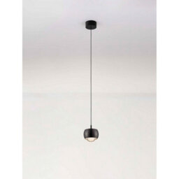 Luminosa Lighting Luminosa Conga Slim Pendant Ceiling Light Black Chrome Led 13W 922Lm 3000K - thumbnail 4