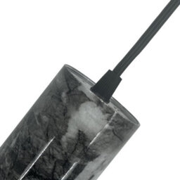Nordic Pendant Light With Grey Aluminum Shade Marble Texture Cool White Adjustable Indoor Light For Cafe Bar Kitchen Bedroom - thumbnail 4