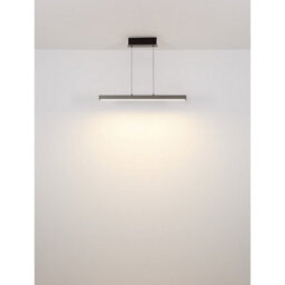 Luminosa Lighting Luminosa Ethan Bar Pendant Ceiling Light Grey Dark Led Dimmable 2700-6000K Touch Dimmer - thumbnail 7