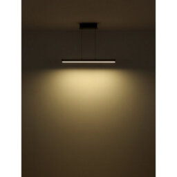 Luminosa Lighting Luminosa Ethan Bar Pendant Ceiling Light Grey Dark Led Dimmable 2700-6000K Touch Dimmer - thumbnail 6