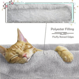 Yaheetech Light Grey 96.5Cm 4-Level Cat Tree Tower With Condo Plush Perch & Scratching Posts - thumbnail 5