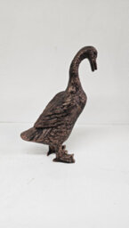 Vintage Style Copper Antique Aluminium Duck Ornament Indoor Or Outdoor Decor (Single, 40Cm) - thumbnail 5