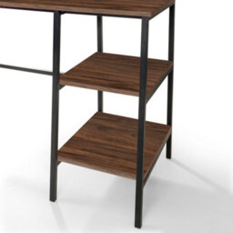 Julian Bowen Tribeca Desk - Black And Walnut Effect - thumbnail 7