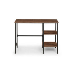 Julian Bowen Tribeca Desk - Black And Walnut Effect - thumbnail 5