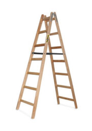 Drabest 2X7 Wooden Household Ladder 150 Kg - thumbnail 1