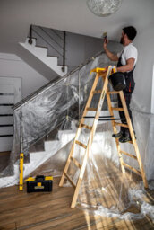 Drabest 2X7 Wooden Household Ladder 150 Kg - thumbnail 3