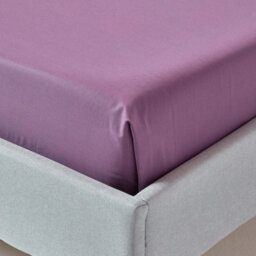Homescapes Grape Egyptian Cotton Flat Sheet 200 Tc, Super King Size - thumbnail 3