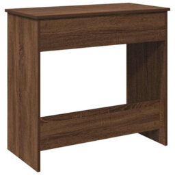 Berkfield Desk Brown Oak 80X40X75 Cm Engineered Wood - thumbnail 7