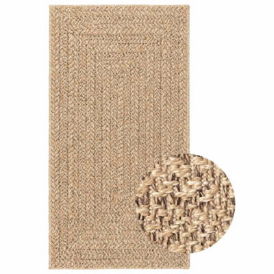 Vidaxl Rug Zizur 80X150 Cm Jute Look Indoor And Outdoor - image 1
