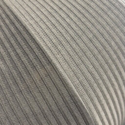 CGC Lighting Cgc Lila Grey Oval Stretch Ribbed Cotton Fabric Lampshade - thumbnail 8