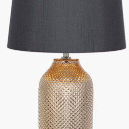 Pacific Lifestyle Gold Textured Ceramic Table Lamp - thumbnail 6