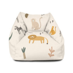 rucomfy Beanbags Rucomfy Indoor Safari Snuggle Chair Bean Bag - Kids Bean Bag Armchair Seat - thumbnail 3