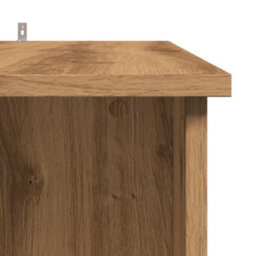 Berkfield Bar Table With Shelf Artisan Oak 102X50X103.5 Cm Engineered Wood - thumbnail 7