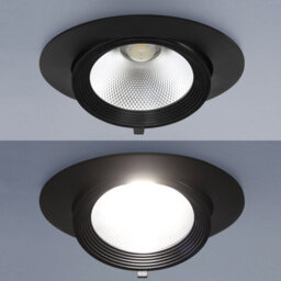 Long Life Lamps Company 30W Led Downlight Adjustable Commercial Recessed Black Ceiling Spot Light 5000K Cda02 - thumbnail 6