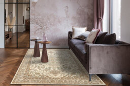 RugsX Wool Carpet Soho 477.01.la100 Osta - Ornament, Rosette Beige 135X200 Cm - thumbnail 5